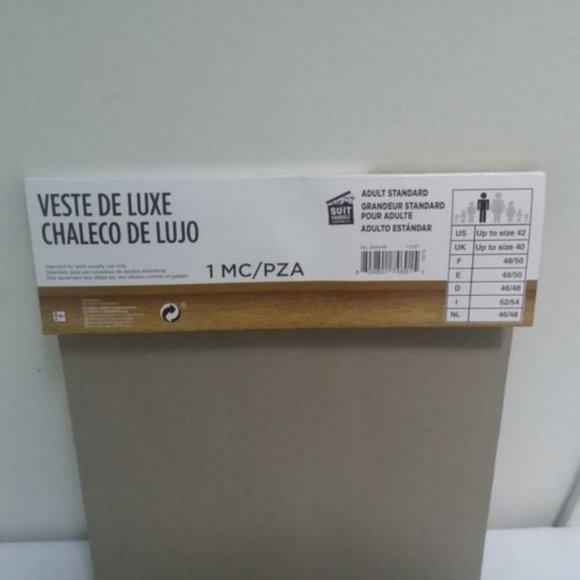 Mens COWBOY VEST Western Outfit Costume Unisex Rodeo Comic-con New - Picture 10 of 16